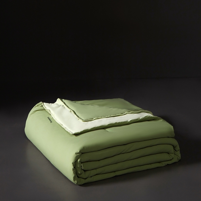 91家纺网 家纺一手货源 找家纺 朵美2025新款恒温深睡夏被含精致礼品袋 马卡龙-柳绿