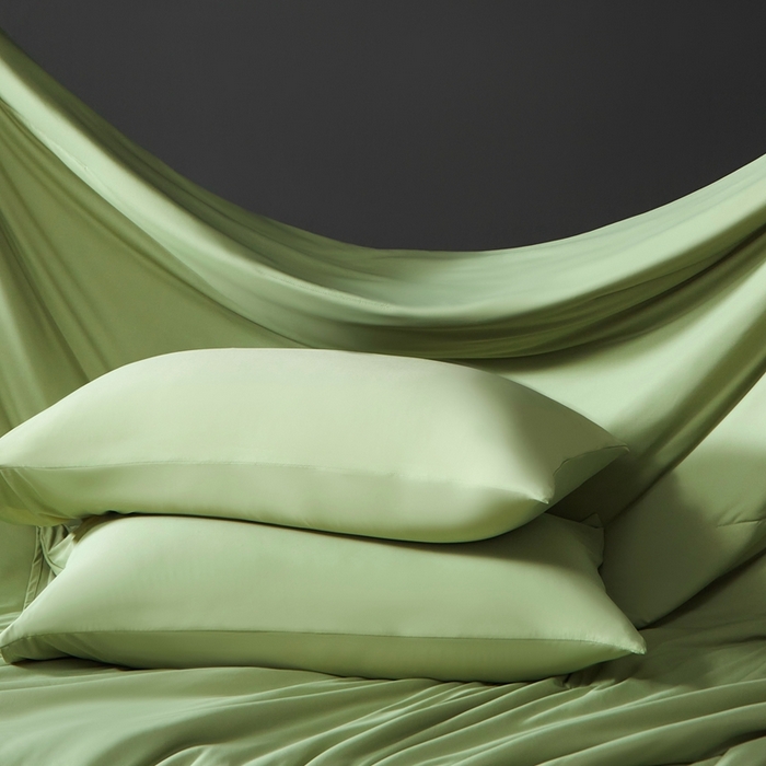 91家纺网 家纺一手货源 找家纺 朵美2025新款恒温深睡夏被含精致礼品袋 马卡龙-柳绿