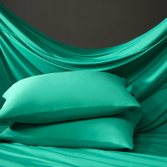 91家纺网 家纺一手货源 找家纺 朵美2025新款恒温深睡夏被含精致礼品袋 马卡龙-松绿