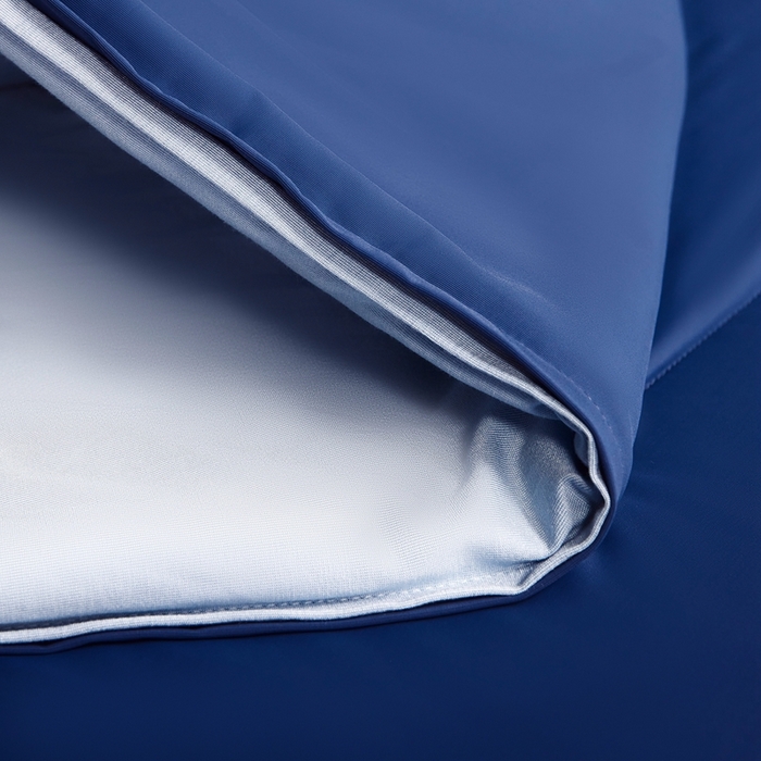 91家纺网 家纺一手货源 找家纺 朵美2025新款恒温深睡夏被含精致礼品袋 亚朵-深睡蓝