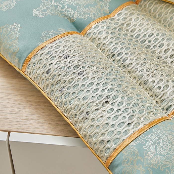 91家纺网 家纺一手货源 找家纺 （总）梵希良品家纺 2025新款绿色磁疗枕