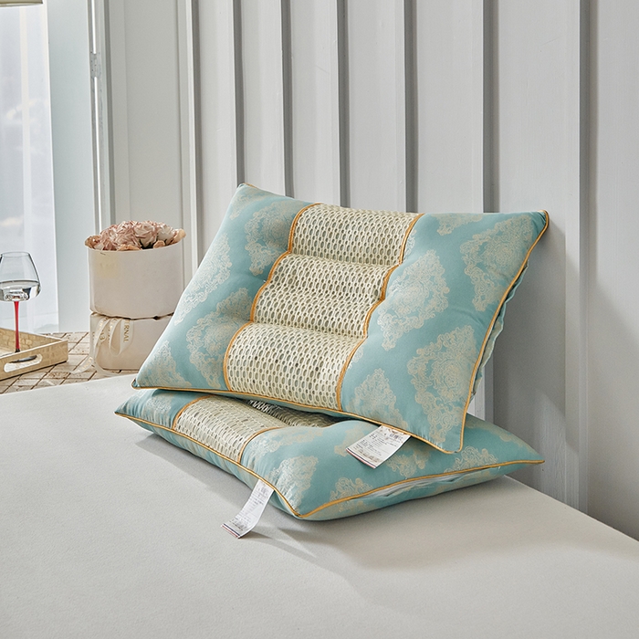 91家纺网 家纺一手货源 找家纺 （总）梵希良品家纺 2025新款绿色磁疗枕