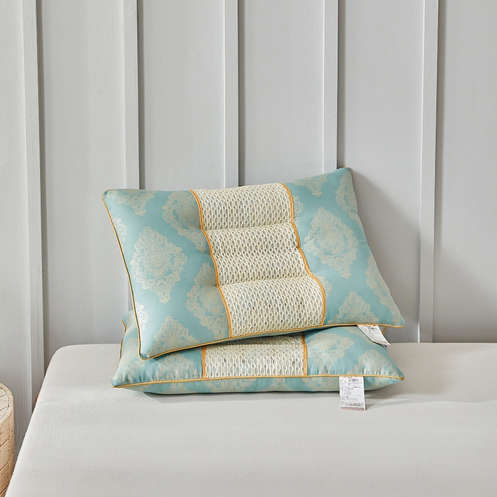 91家纺网 家纺一手货源 找家纺 （总）梵希良品家纺 2025新款绿色磁疗枕