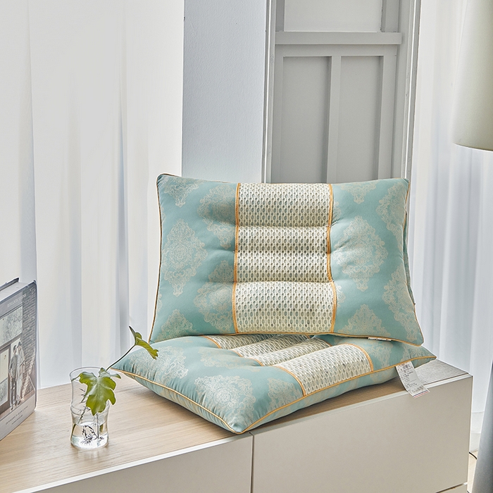 91家纺网 家纺一手货源 找家纺 （总）梵希良品家纺 2025新款绿色磁疗枕