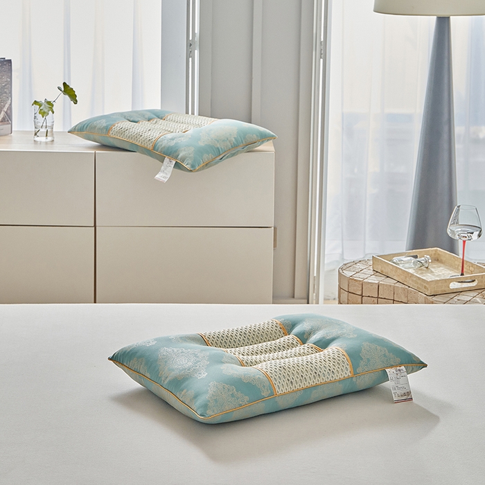 91家纺网 家纺一手货源 找家纺 （总）梵希良品家纺 2025新款绿色磁疗枕