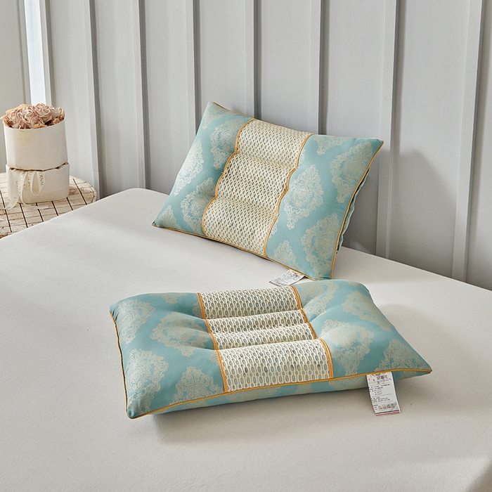 91家纺网 家纺一手货源 找家纺 （总）梵希良品家纺 2025新款绿色磁疗枕