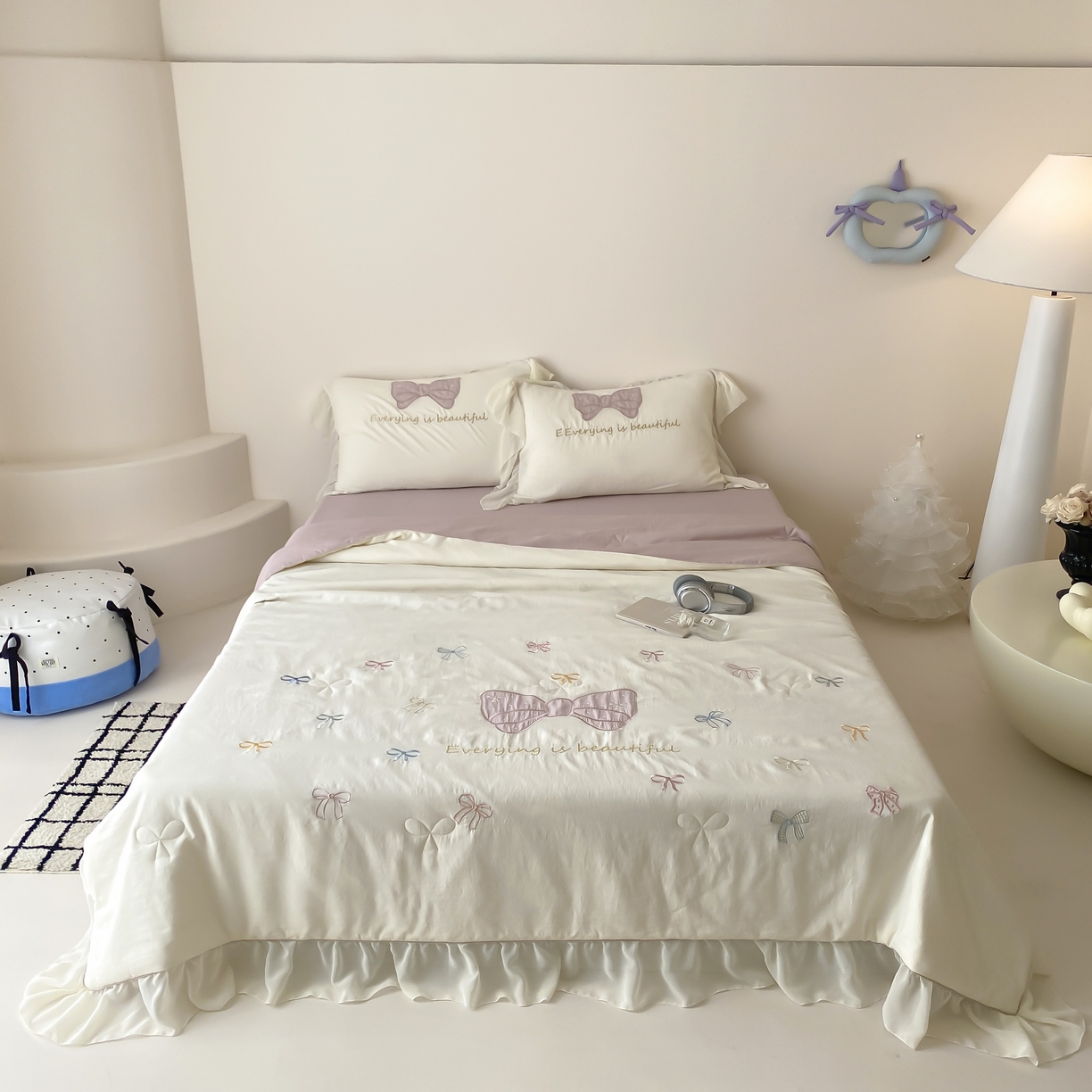 91家纺网 家纺一手货源 找家纺 （总）星野 2025新款天丝雪精灵夏被-甜甜酱