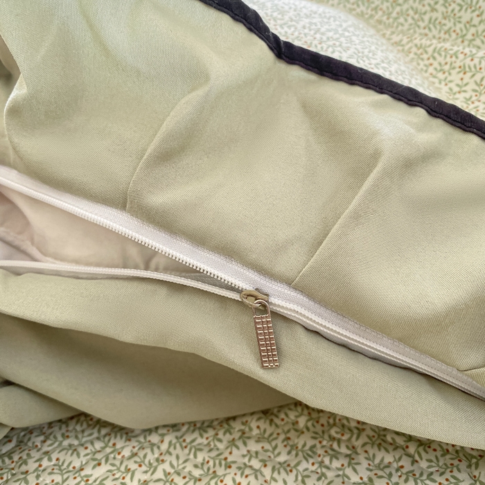 91家纺网 家纺一手货源 找家纺 米柳2025新款水洗棉床盖四件套 蘑菇淘淘