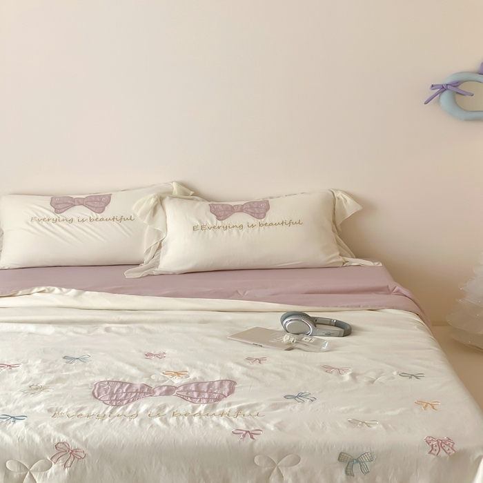 91家纺网 家纺一手货源 找家纺 （总）星野 2025新款天丝雪精灵夏被-甜甜酱