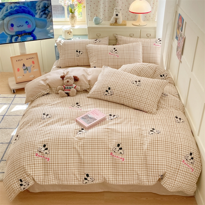 91家纺网 家纺一手货源 找家纺 （总）如约 2025新款全棉印花四件套