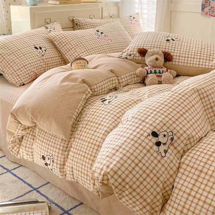 91家纺网 家纺一手货源 找家纺 （总）如约 2025新款全棉印花四件套