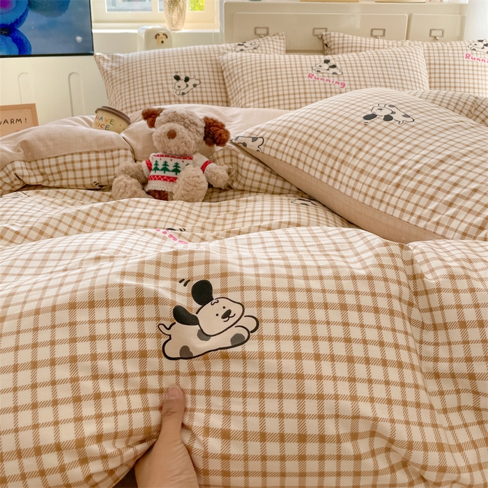 91家纺网 家纺一手货源 找家纺 （总）如约 2025新款全棉印花四件套