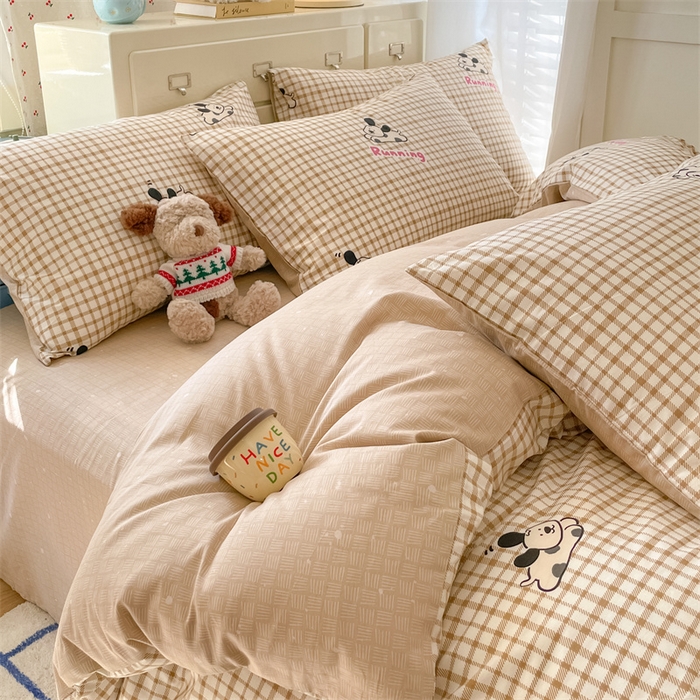 91家纺网 家纺一手货源 找家纺 （总）如约 2025新款全棉印花四件套