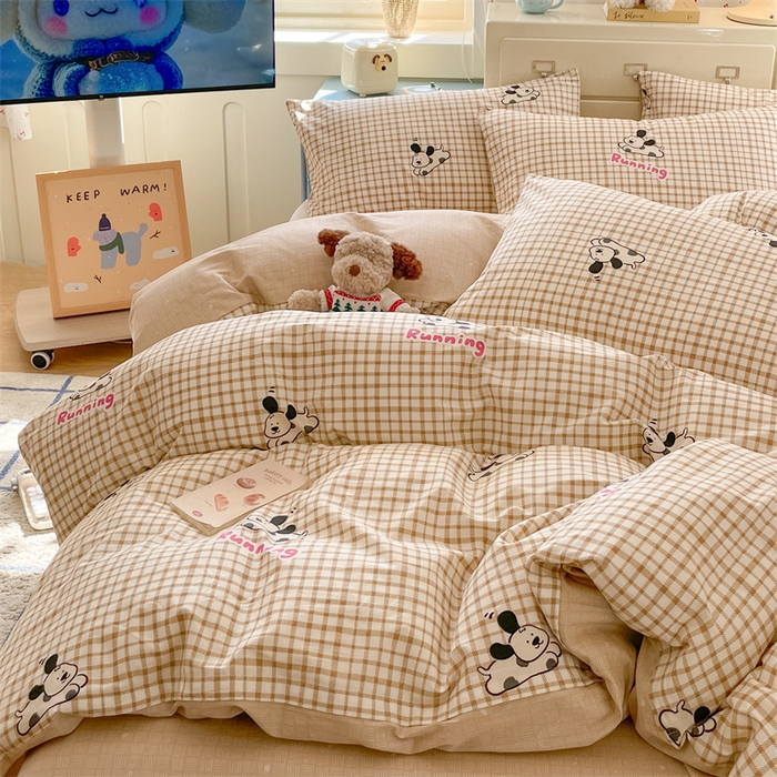 91家纺网 家纺一手货源 找家纺 （总）如约 2025新款全棉印花四件套