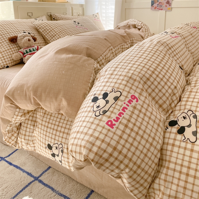 91家纺网 家纺一手货源 找家纺 （总）如约 2025新款全棉印花四件套