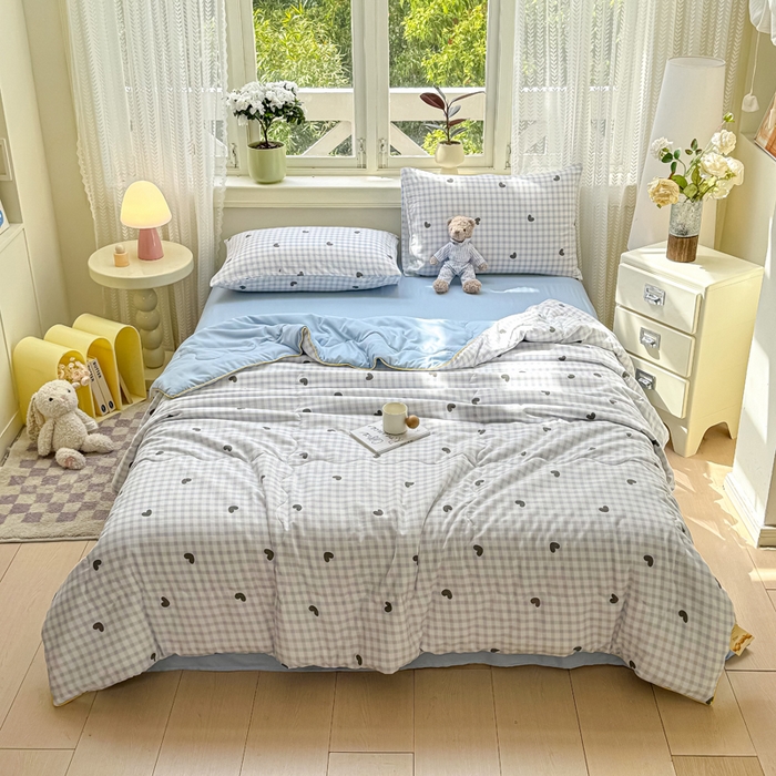 丝芙妮家居（原乐视家纺） 2025春夏新款针织棉卡通印花夏被夏凉被空调被 捕梦