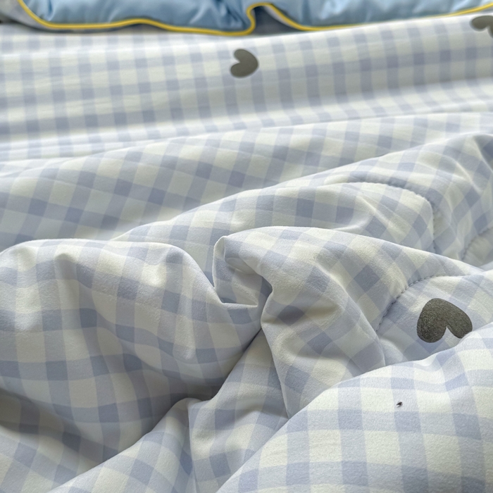 91家纺网 家纺一手货源 找家纺 丝芙妮家居（原乐视家纺） 2025春夏新款针织棉卡通印花夏被夏凉被空调被 捕梦