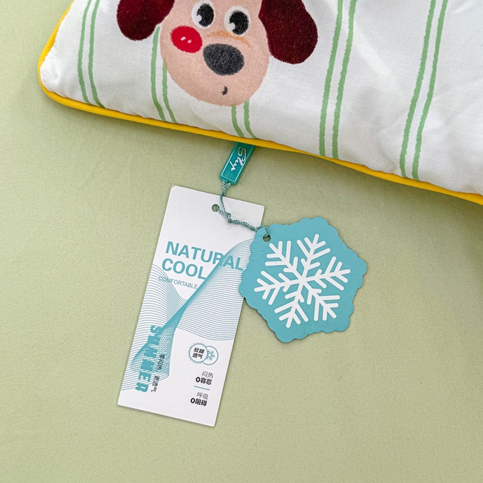 91家纺网 家纺一手货源 找家纺 丝芙妮家居（原乐视家纺） 2025春夏新款针织棉卡通印花夏被夏凉被空调被 哈基米