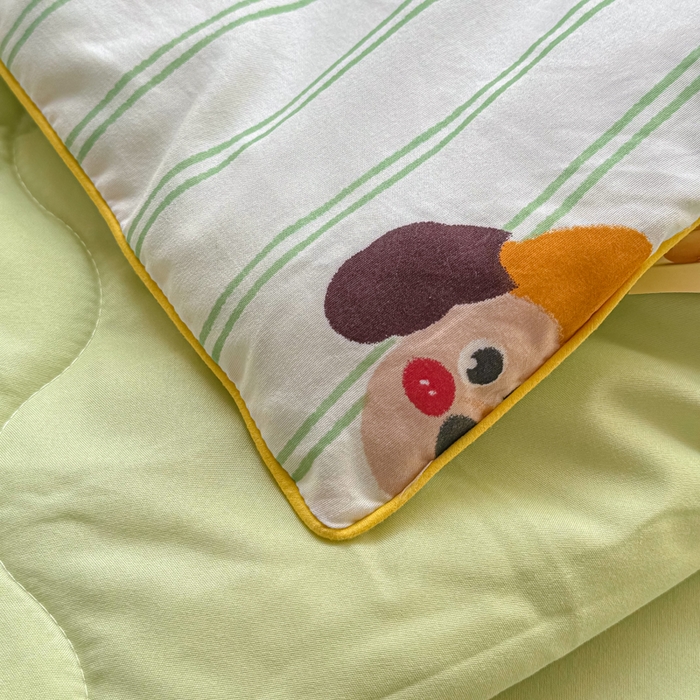 91家纺网 家纺一手货源 找家纺 丝芙妮家居（原乐视家纺） 2025春夏新款针织棉卡通印花夏被夏凉被空调被 哈基米