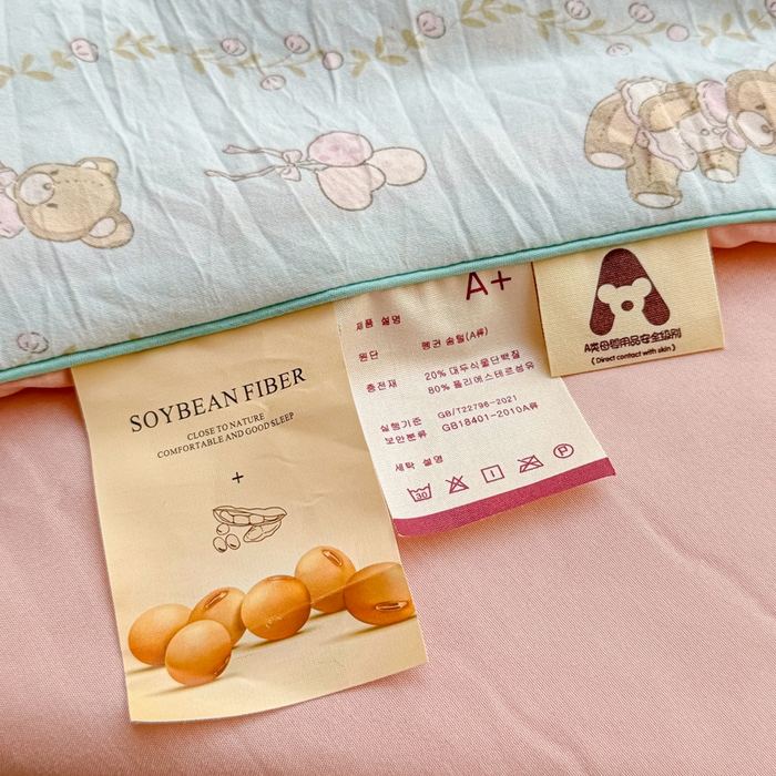 91家纺网 家纺一手货源 找家纺 丝芙妮家居（原乐视家纺） 2025春夏新款针织棉卡通印花夏被夏凉被空调被 露西娅