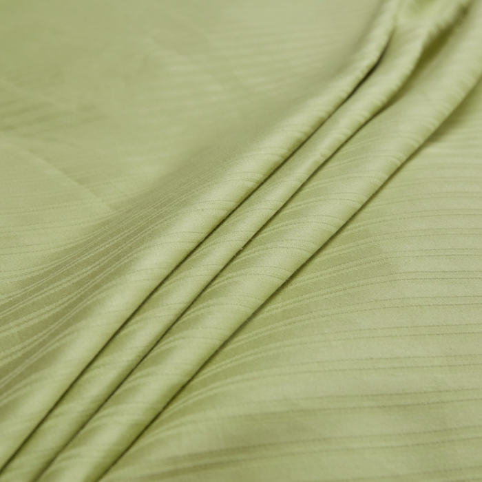 91家纺网 家纺一手货源 找家纺 眠博士 2025新款60贡缎提花四件套 60贡缎-提花豆绿+黄