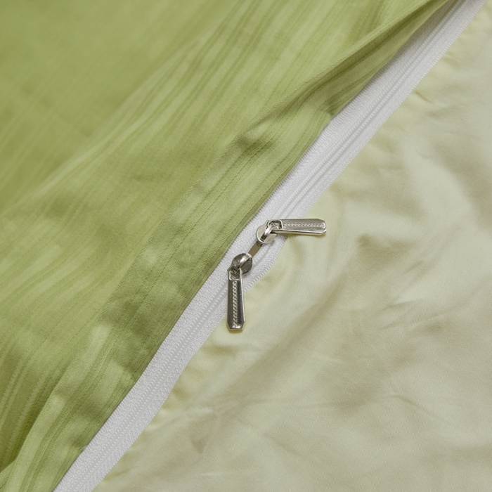 91家纺网 家纺一手货源 找家纺 眠博士 2025新款60贡缎提花四件套 60贡缎-提花豆绿+黄