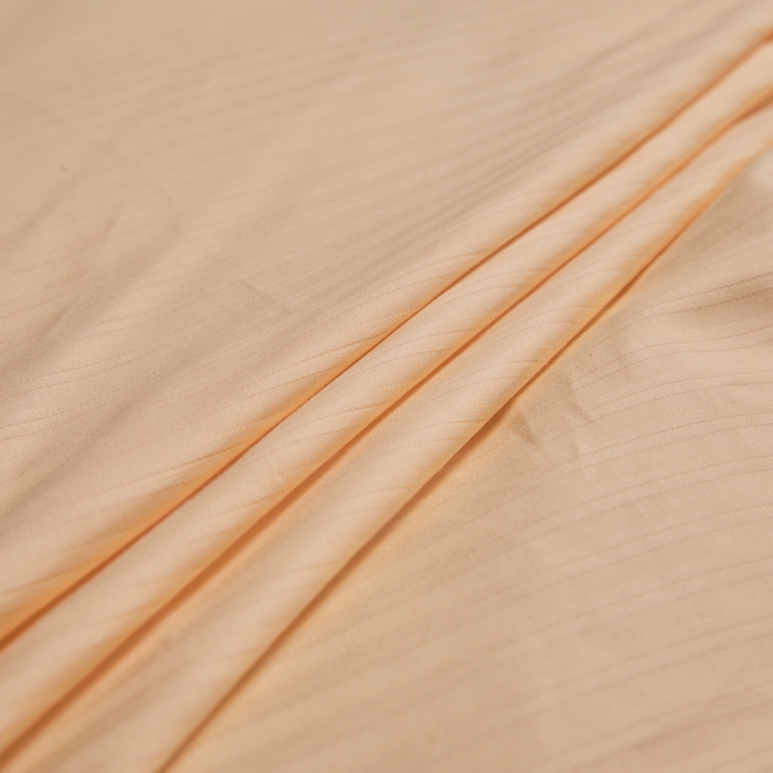 91家纺网 家纺一手货源 找家纺 眠博士 2025新款60贡缎提花四件套 60贡缎-提花橘粉+灰