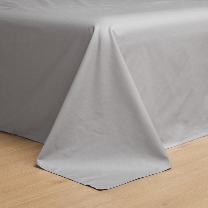 91家纺网 家纺一手货源 找家纺 眠博士 2025新款60贡缎提花四件套 60贡缎-提花橘粉+灰