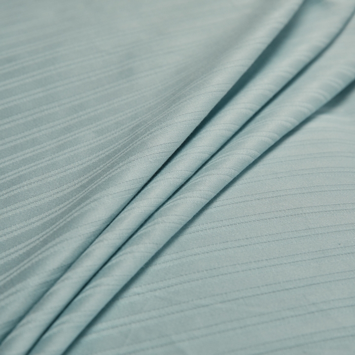 91家纺网 家纺一手货源 找家纺 眠博士 2025新款60贡缎提花四件套 60贡缎-提花雅蓝+黄