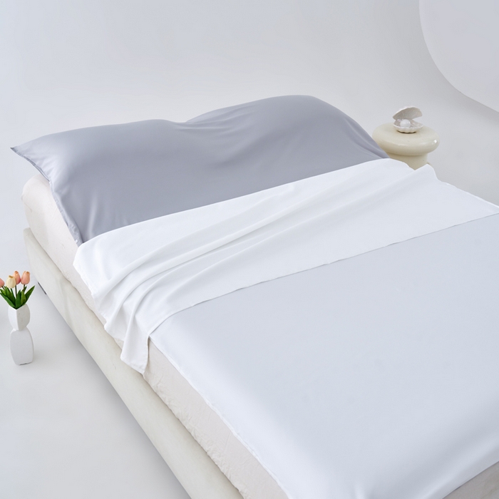 91家纺网 家纺一手货源 找家纺 （总）爱彼家纺 2025新款夏季冰丝纯色旅行睡袋-系列一