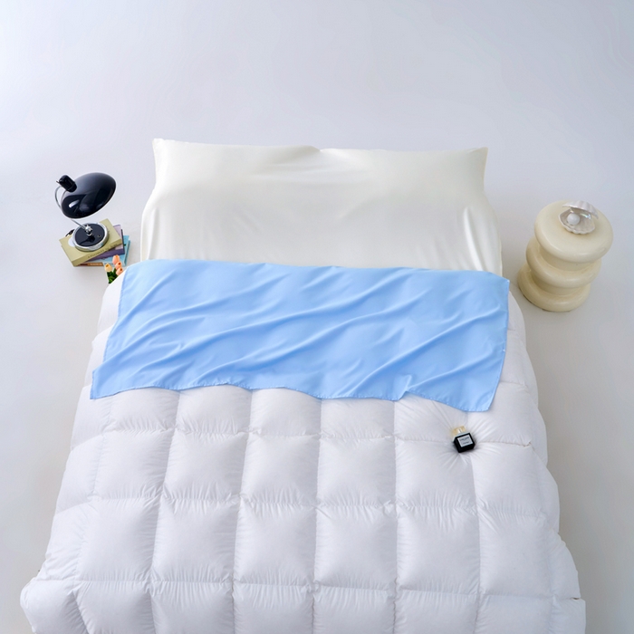 91家纺网 家纺一手货源 找家纺 （总）爱彼家纺 2025新款夏季冰丝纯色旅行睡袋-系列一