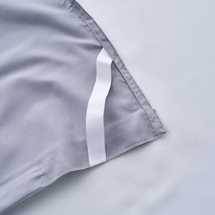 91家纺网 家纺一手货源 找家纺 爱彼家纺 2025新款夏季冰丝纯色旅行睡袋-系列一 睡袋-奶白+银灰