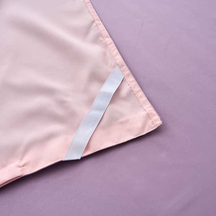 91家纺网 家纺一手货源 找家纺 爱彼家纺 2025新款夏季冰丝纯色旅行睡袋-系列一 睡袋-浅紫+粉