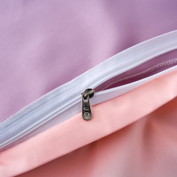 91家纺网 家纺一手货源 找家纺 爱彼家纺 2025新款夏季冰丝纯色旅行睡袋-系列一 睡袋-浅紫+粉