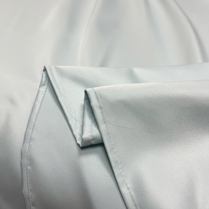 91家纺网 家纺一手货源 找家纺 爱彼家纺 2025水洗冰丝轻奢风床单床单水洗冰丝床单单件 冰丝纯色单床单-碧湖兰