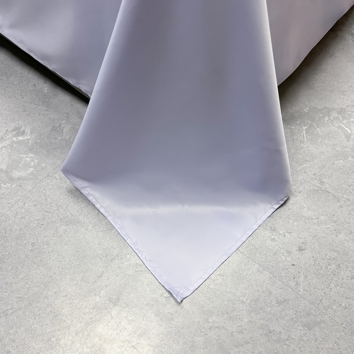 91家纺网 家纺一手货源 找家纺 爱彼家纺 2025水洗冰丝轻奢风床单床单水洗冰丝床单单件 冰丝纯色单床单-淡雅紫