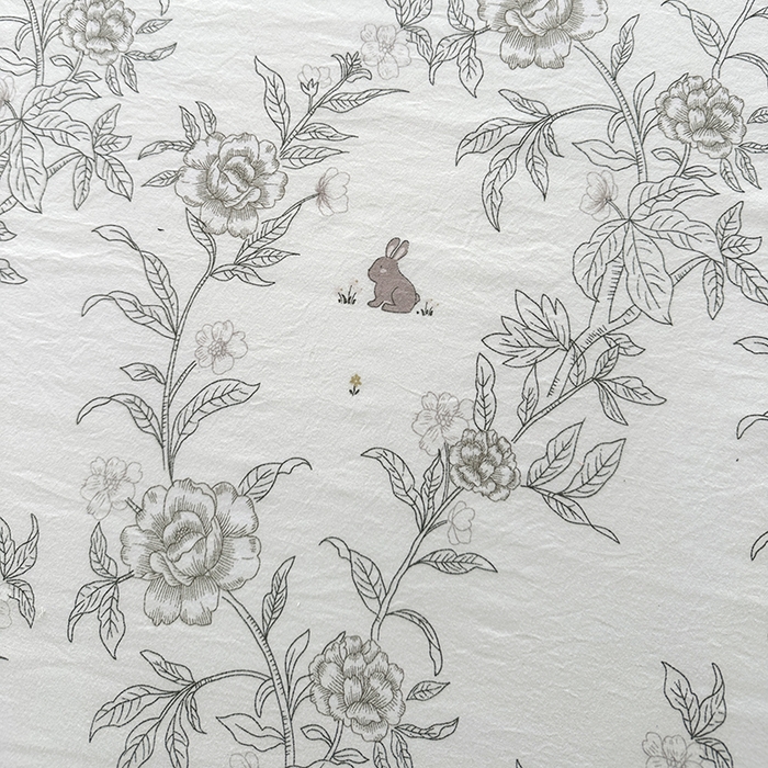 91家纺网 家纺一手货源 找家纺 笠裙家纺 2025新款水洗棉床裙 荷叶花边法式赫本风床裙 花恋