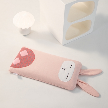 麦肯锡 2025新款卡通肚皮荞麦枕枕头枕芯 粉色30*58cm