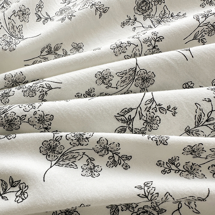 91家纺网 家纺一手货源 找家纺 笠裙家纺 2025新款水洗棉床裙 荷叶花边法式赫本风床裙 花香