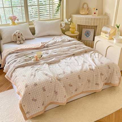 91家纺网 家纺一手货源 找家纺 （总）九诺家纺 2025新款轻奢赫本夏被夏凉被