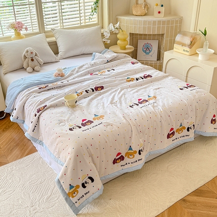 91家纺网 家纺一手货源 找家纺 （总）九诺家纺 2025新款轻奢赫本夏被夏凉被