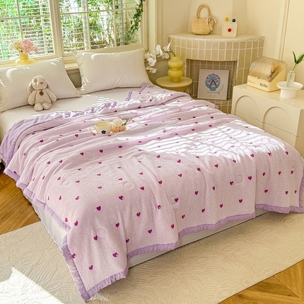 91家纺网 家纺一手货源 找家纺 （总）九诺家纺 2025新款轻奢赫本夏被夏凉被