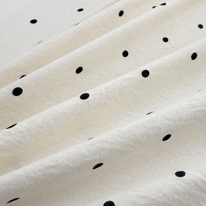 91家纺网 家纺一手货源 找家纺 笠裙家纺 2025新款水洗棉床裙 荷叶花边法式赫本风床裙 波点