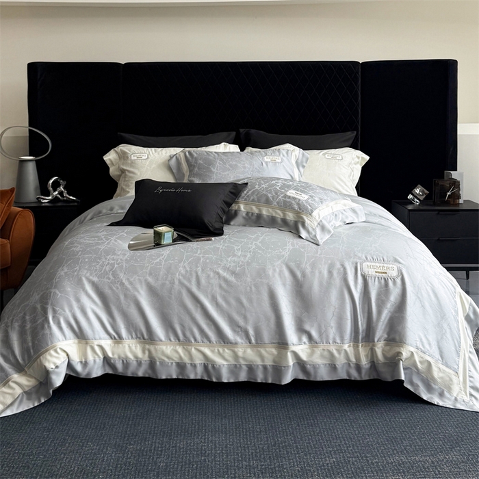 馨蕊家居  2025春夏新品LF兰精天丝系列-云瑾 云瑾-高级灰