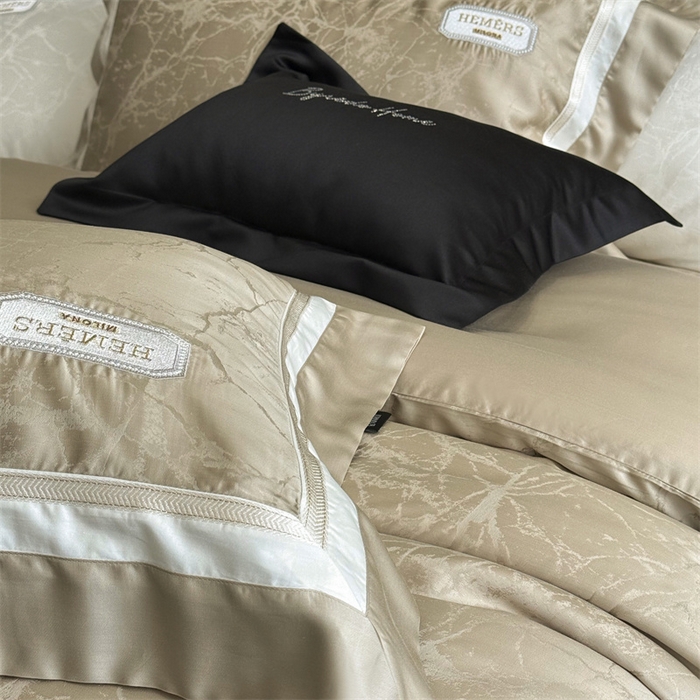 91家纺网 家纺一手货源 找家纺 馨蕊家居  2025春夏新品LF兰精天丝系列-云瑾 云瑾-灰湖绿