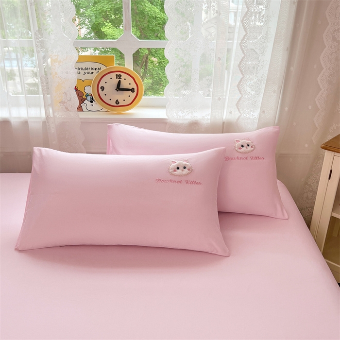 91家纺网 家纺一手货源 找家纺 （总）梦舒羽 2025春夏新款水洗棉兔毛绒贴布绣枕套单枕套（带买家秀）