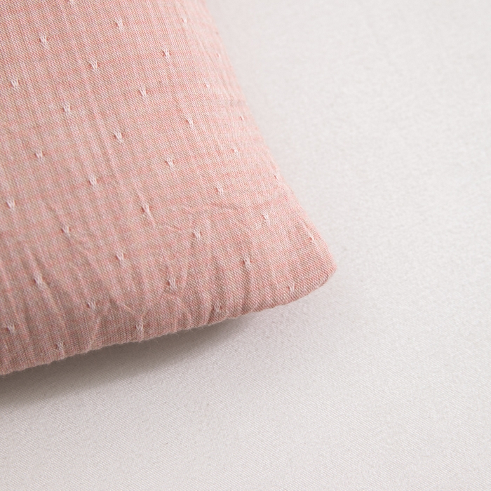 91家纺网 家纺一手货源 找家纺 织布人 2025春夏新款荞麦枕全棉纯棉牵引组合枕反弓拉伸颈椎枕头可拆卸两用枕芯单枕芯 菱形牵引组合枕-粉色【小号】 