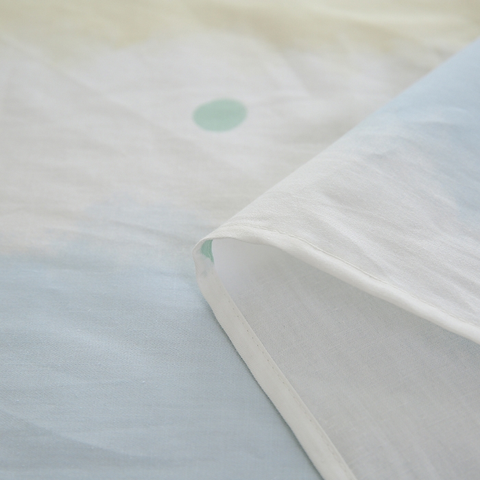 91家纺网 家纺一手货源 找家纺 优家居 2025新款纯棉13370床单单件印花100%全棉纯棉加厚大学生宿舍三件套 禾郁