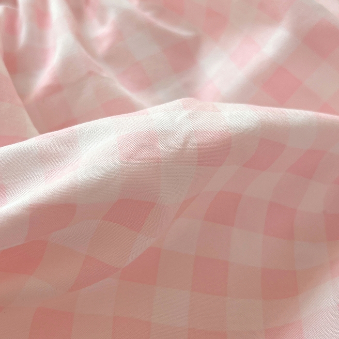 91家纺网 家纺一手货源 找家纺 梦舒羽 2025春夏新款兔毛贴布绣卡通ins风水洗棉床笠学生宿舍床罩床垫保护垫三件套（带买家秀） 呆萌奶猫-心动粉格