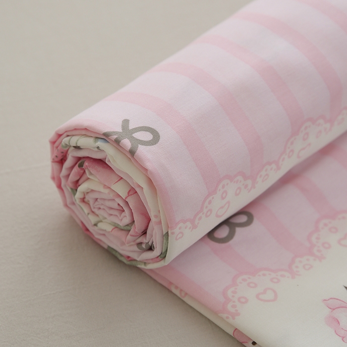 91家纺网 家纺一手货源 找家纺 优家居 2025新款纯棉13370床单单件印花100%全棉纯棉加厚大学生宿舍三件套 花香语意